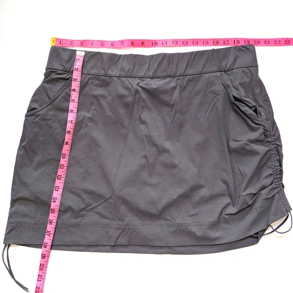 Columbia casual grey skort mini skirt, women's 2X - Picture 11 of 11